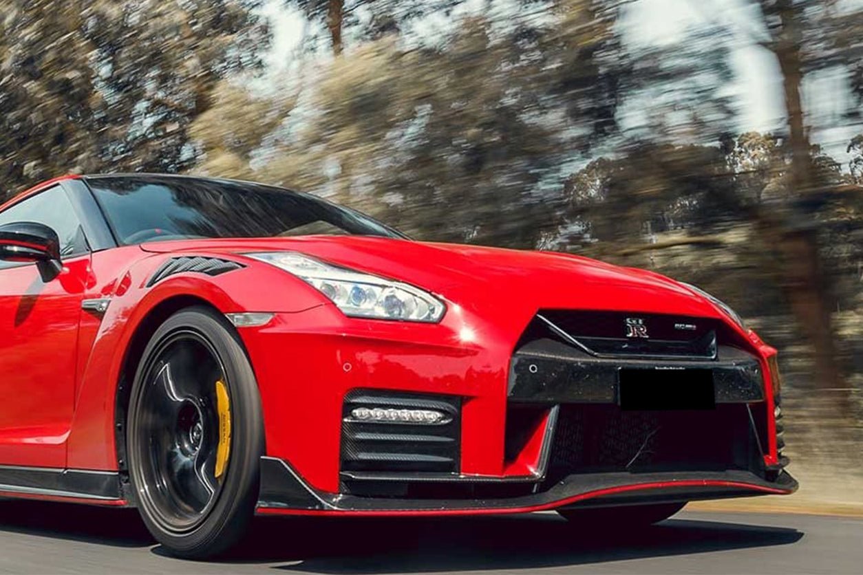 2017 - 2022 Nissan GTR R35 EBA Nismo Carbon Fiber Front Lip - For Original NISMO Only